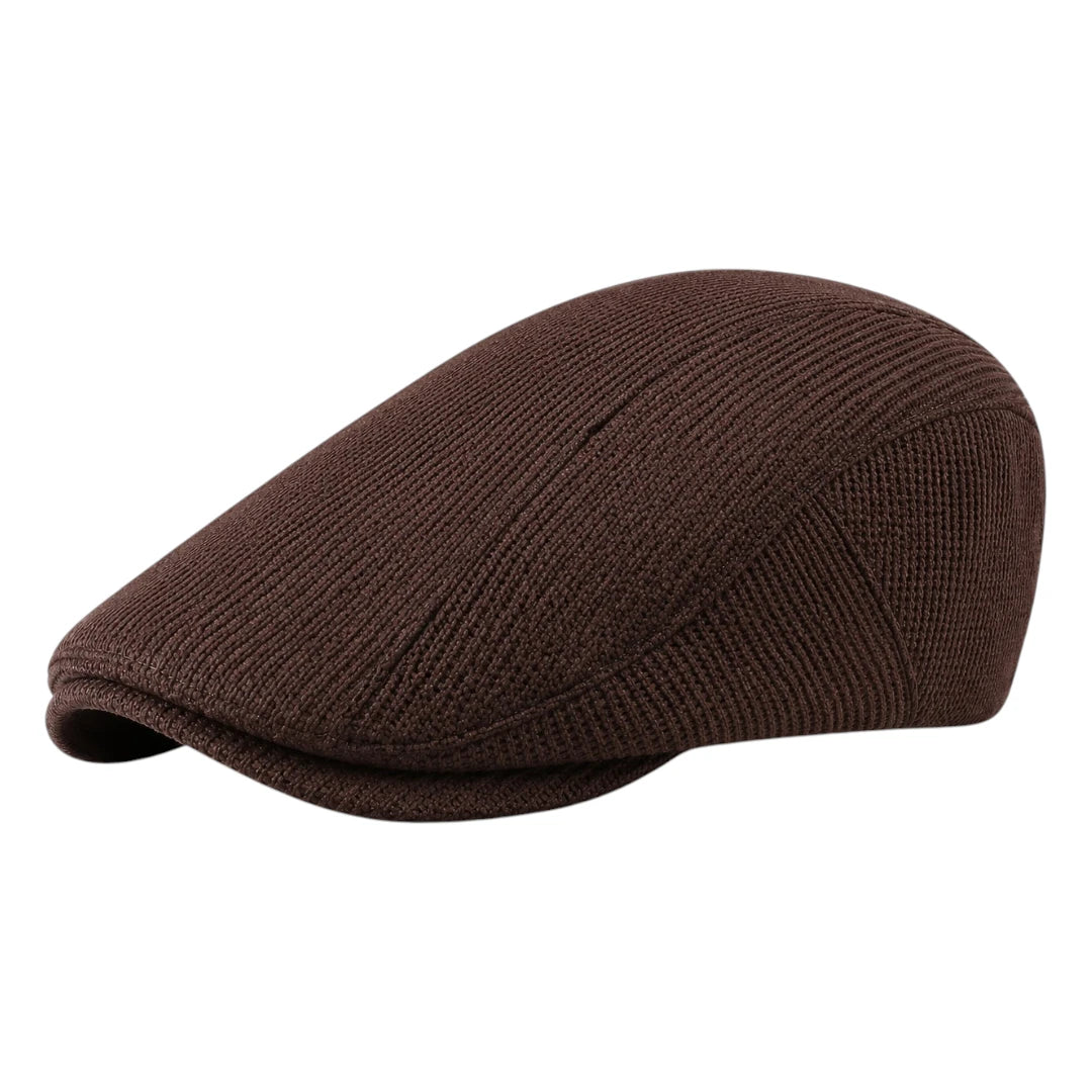 So Q Caps Classic Brown Textured Ivy Cap