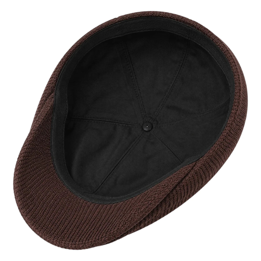 So Q Caps Classic Brown Textured Ivy Cap